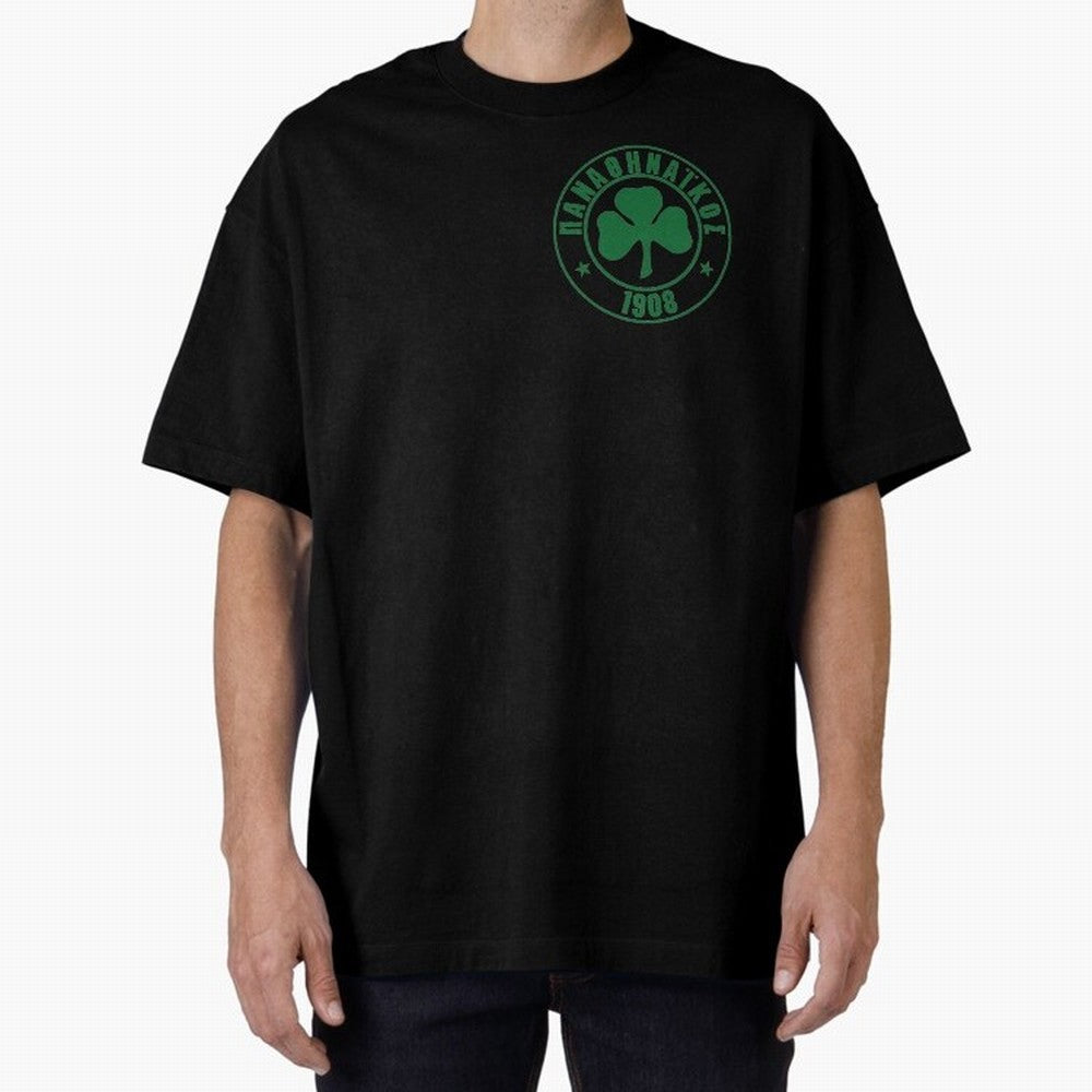 Panathinaikos FC Oversized T-Shirt Celebrate FIFA World Cup 2026 Spirit, Connected to England, France and Netherlands, Neymar, Global Supporter Spirit, Legendary Goals, National Colors and Tournament Celebration; Great for Watch Parties, Sports