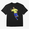 Ronaldo Nazario Oversized T-Shirt Remember Iconic Moments from Global Football Passion for FIFA World Cup 2026, Featuring Cristiano Ronaldo, Haaland and CR7, England, Stadium Chants, National Pride, Trophy Dreams and Unforgettable Football