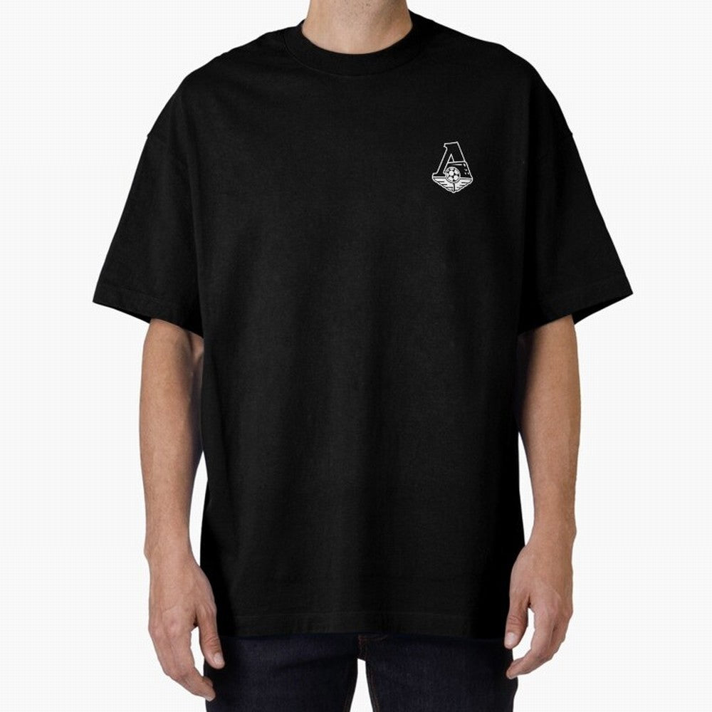 LOKOMOTIV Oversized T-Shirt Celebrate Football Heritage in Global Football Passion for FIFA World Cup 2026, Inspired by Messi, Argentina, Sports Nostalgia, International Competition, Famous Players and Unforgettable Victories; Ideal for Passionate