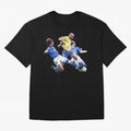 Ronaldo vs Maldini & Cannavaro Oversized T-Shirt Show Your Stadium Side during Global Football Passion for FIFA World Cup 2026 Group Stage, Filled with Messi, Neymar and Mbappe, Brazil, Football History, Final Match Energy, Crowd Noise and Once in