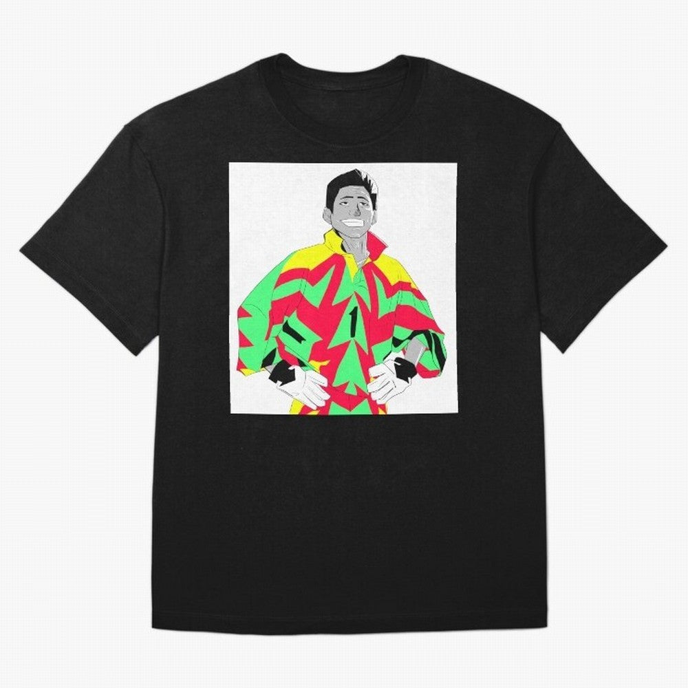 Jorge Campos the legend of soccer football in goal keeper Oversized T-Shirt Honor the Beautiful Game during FIFA World Cup 2026 Spirit, with Netherlands, Messi, Neymar and Mbappe, Sports Nostalgia, International Competition, Famous Players and