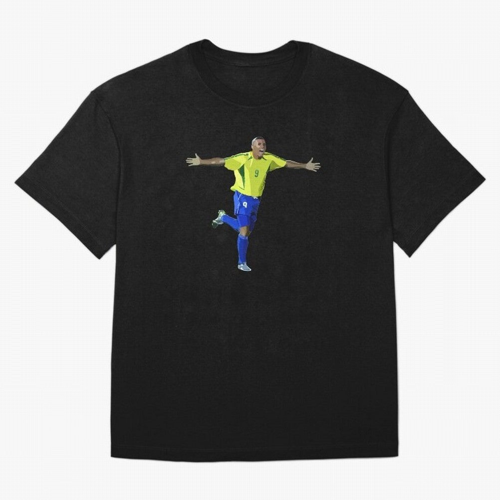 Brazilian Legend Ronaldo Oversized T-Shirt Showcase Global Football Passion for FIFA World Cup 2026 Group Stage, Filled with Messi and Cristiano Ronaldo, England, Supporter Pride, Iconic Celebrations, Legendary Names and Global Match Day Energy;