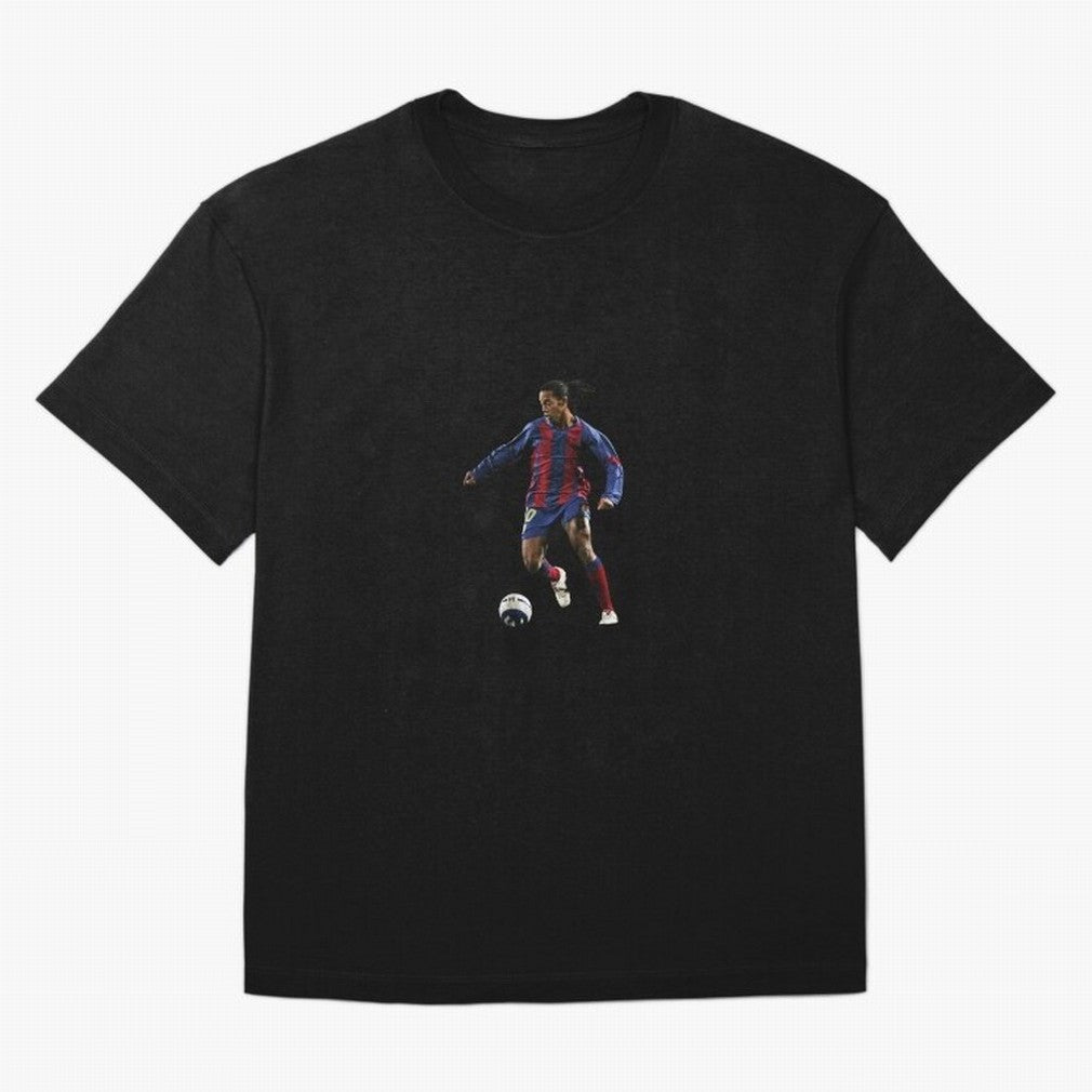 Ronaldinho Gaucho Oversized T-Shirt Follow the Road to Match Day Hype around FIFA World Cup 2026 USA Canada Mexico, CR7, England and Germany, Match Day Excitement, Supporter Culture, Golden Goals and Global Football Passion; Made for Die Hard