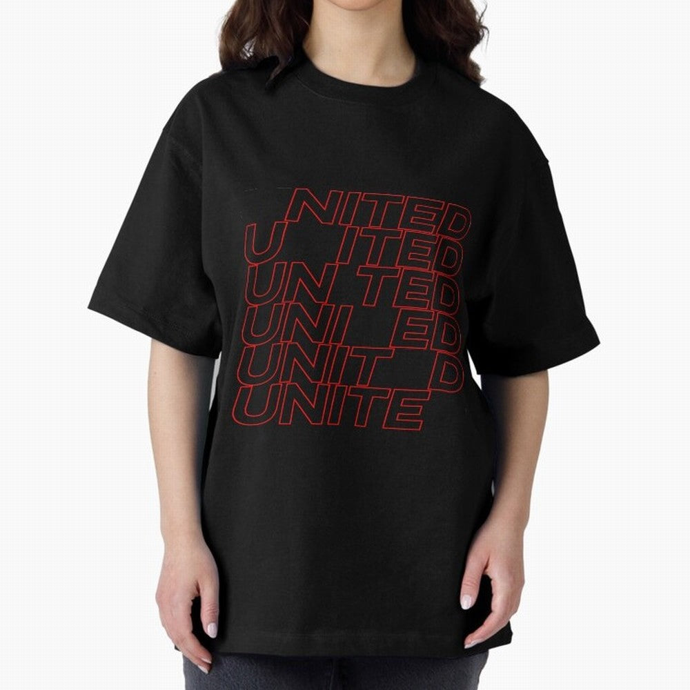 MAN UNITED - 2020 WHITE ILLUSTRATION Oversized T-Shirt Carry the Colors and Pride of Match Day Hype around FIFA World Cup 2026 USA Canada Mexico, Messi and Cristiano Ronaldo, Brazil, Champion Mindset, Group Stage Buzz, Knockout Tension and