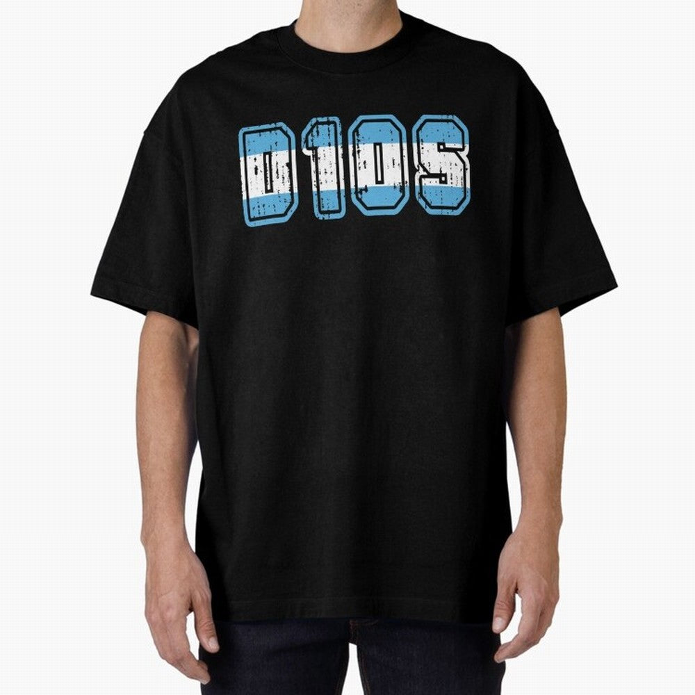 Dios Oversized T-Shirt Celebrate Classic Football Spirit in FIFA World Cup 2026 USA Canada Mexico for Fans of Neymar and France and Portugal, Bringing Global Supporter Spirit, Legendary Goals, National Colors and Tournament Celebration; Created for