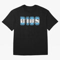 Dios Oversized T-Shirt Celebrate Classic Football Spirit in FIFA World Cup 2026 USA Canada Mexico for Fans of Neymar and France and Portugal, Bringing Global Supporter Spirit, Legendary Goals, National Colors and Tournament Celebration; Created for