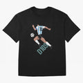 D10S Oversized T-Shirt Represent Football Lovers during the FIFA World Cup 2026 Group Stage Journey through Messi Highlights, Argentina Pride, Stadium Chants, National Pride, Trophy Dreams and Unforgettable Football Memories; Ideal for Passionate