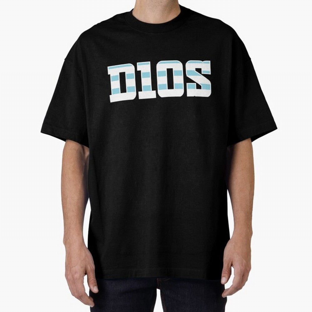 D10S Oversized T-Shirt Create the FIFA World Cup 2026 Journey through Cristiano Ronaldo Highlights, Argentina, France and Brazil Pride, Vintage Soccer Flavor, Modern Football Stars, National Flags and Final Night Emotion; Made for Die Hard