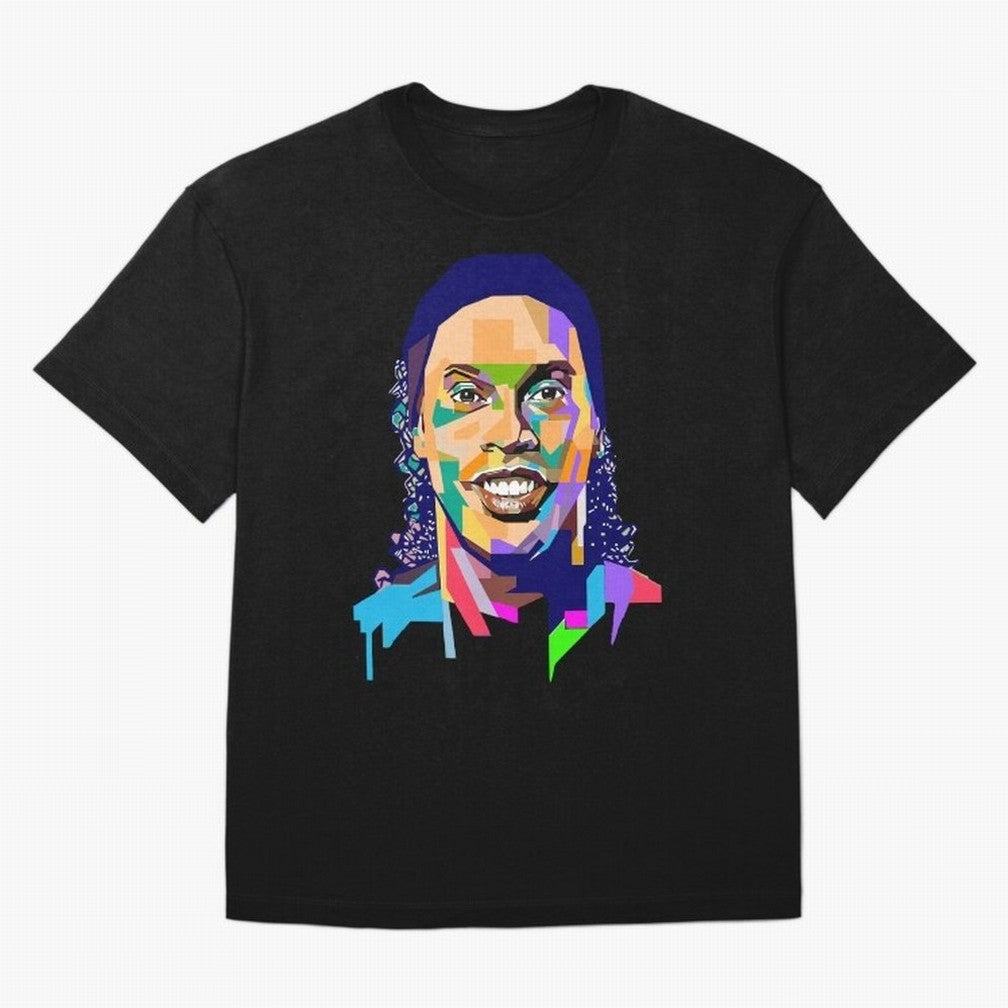Ronaldinho Oversized T-Shirt Show Your Stadium Side during FIFA World Cup 2026 Spirit, Celebrating Spain, Cristiano Ronaldo, Game Day Rituals, Football Legends, Country Pride and the Road to the Final; Ideal for Football Dads, Football Moms,