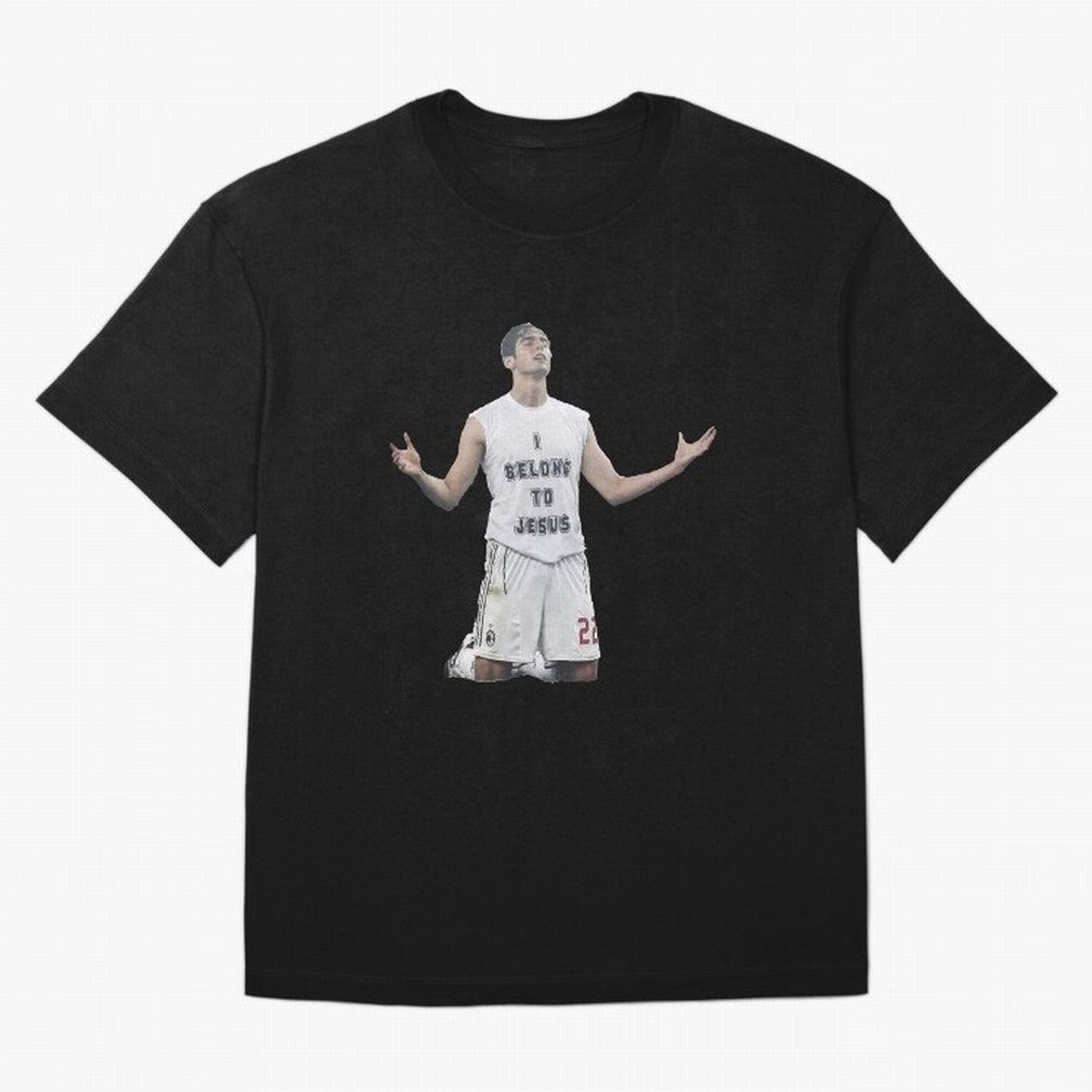 Ricardo Kaka wearing  I belong to Jesus  t-shirt sticker for football lovers Oversized T-Shirt Show Love for Legendary Goals in FIFA World Cup 2026 Inspired by CR7, Brazil, Portugal and Argentina Energy, Match Day Excitement, Supporter Culture,