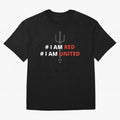 I am red, I am United Oversized T-Shirt Capture Stadium Memories from FIFA World Cup 2026 USA Canada Mexico Spirit, Capturing Germany, Messi and Cristiano Ronaldo, Soccer Culture, Superstar Moments, National Team Dreams and Competitive Fire; Ideal