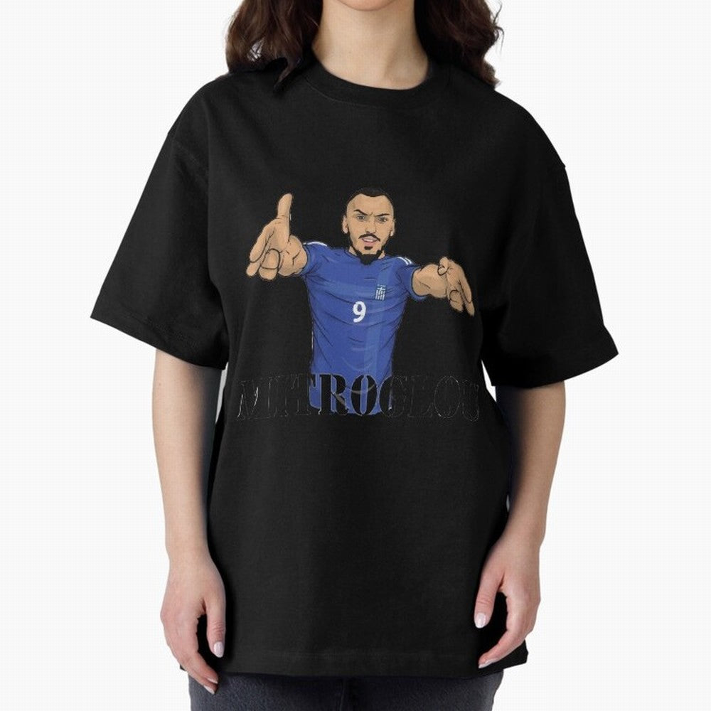 Kostantinos Mitroglou Oversized T-Shirt Celebrate the Next Chapter of FIFA World Cup 2026 USA Canada Mexico Spirit, Capturing Argentina and Brazil, CR7 and Messi, Soccer Culture, Superstar Moments, National Team Dreams and Competitive Fire; Great