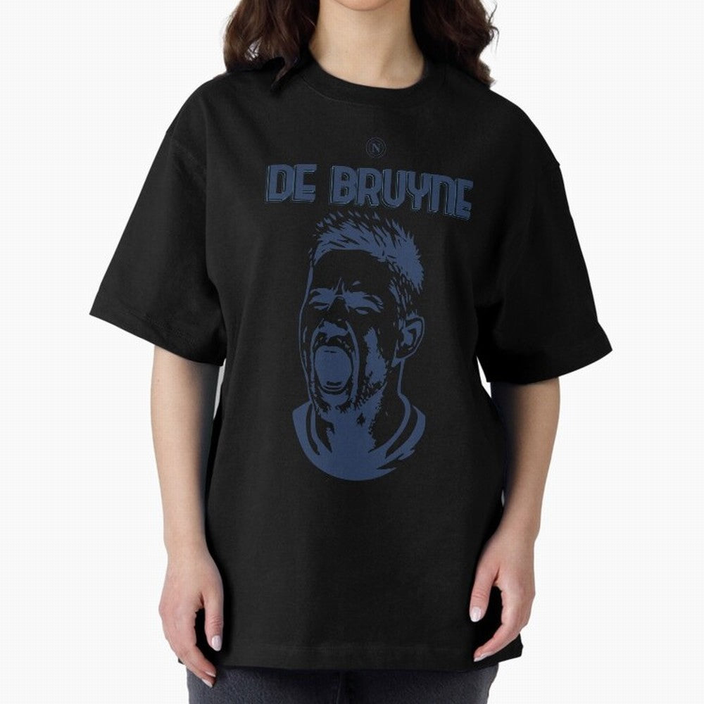 SSC NAPOLI KEVIN DE BRUYNE Oversized T-Shirt Represent Football Lovers during FIFA World Cup 2026 USA Canada Mexico Spirit, Inspired by Portugal, CR7, Classic Soccer Heritage, Championship Pressure, Fan Loyalty and International Pride; Built for