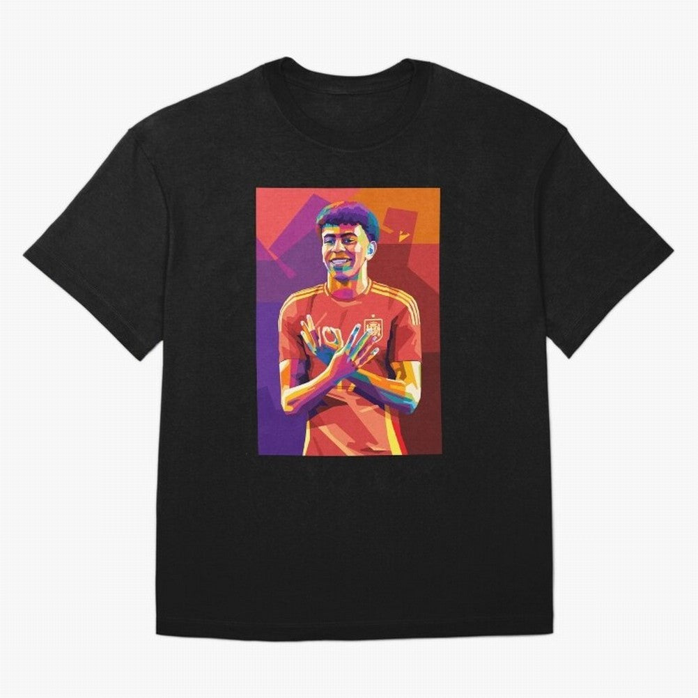 Lamine Yamal Spain Oversized T-Shirt Mark FIFA World Cup 2026 Spirit, Inspired by Brazil, Portugal and Argentina, Haaland, Classic Soccer Heritage, Championship Pressure, Fan Loyalty and International Pride; Made for Die Hard Supporters, Soccer