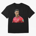 Ronaldo @AmazinProDesign Oversized T-Shirt Make Your Look Match Match Day Hype around FIFA World Cup 2026 USA Canada Mexico, Neymar, Haaland and Cristiano Ronaldo, Netherlands, Football Festival Excitement, Trophy Ambitions, Country Rivalries and