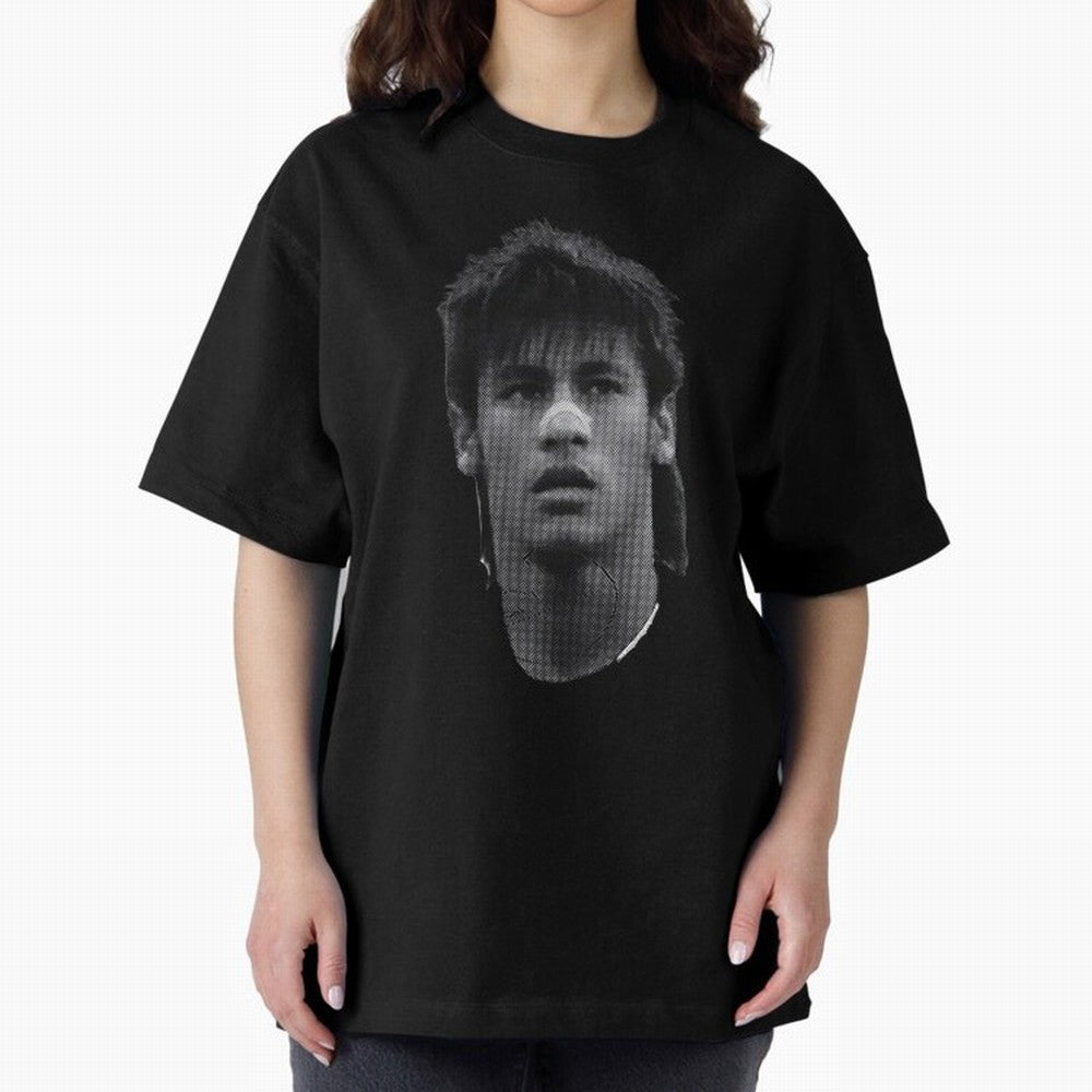 Neymar Vintage Tshirt Oversized T-Shirt Unlock the FIFA World Cup 2026 Group Stage Journey through Haaland and Mbappe Highlights, Portugal, Spain and Germany Pride, Retro Football Energy, Iconic Rivalries, Trophy Chase Drama and Stadium Atmosphere;