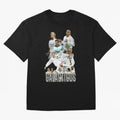 Galacticos Real Madrid Oversized T-Shirt Represent Football Lovers during FIFA World Cup 2026 USA Canada Mexico for Fans of Mbappe and Brazil, Portugal and Argentina, Bringing Retro Football Energy, Iconic Rivalries, Trophy Chase Drama and Stadium