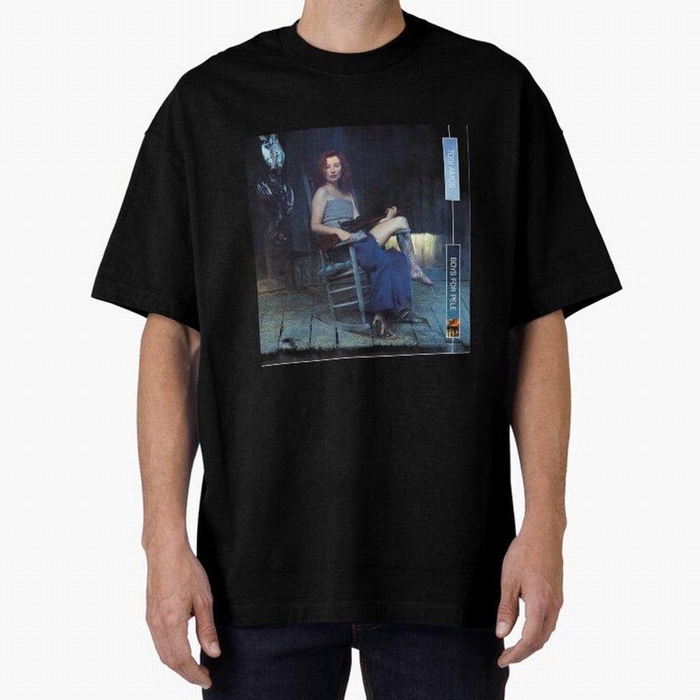 Tori Amos Boys For Pele Album Promo Art Retro Print Oversized T-Shirt Upgrade the FIFA World Cup 2026 Group Stage Journey through Neymar Highlights, Spain Pride, Vintage Soccer Flavor, Modern Football Stars, National Flags and Final Night Emotion;