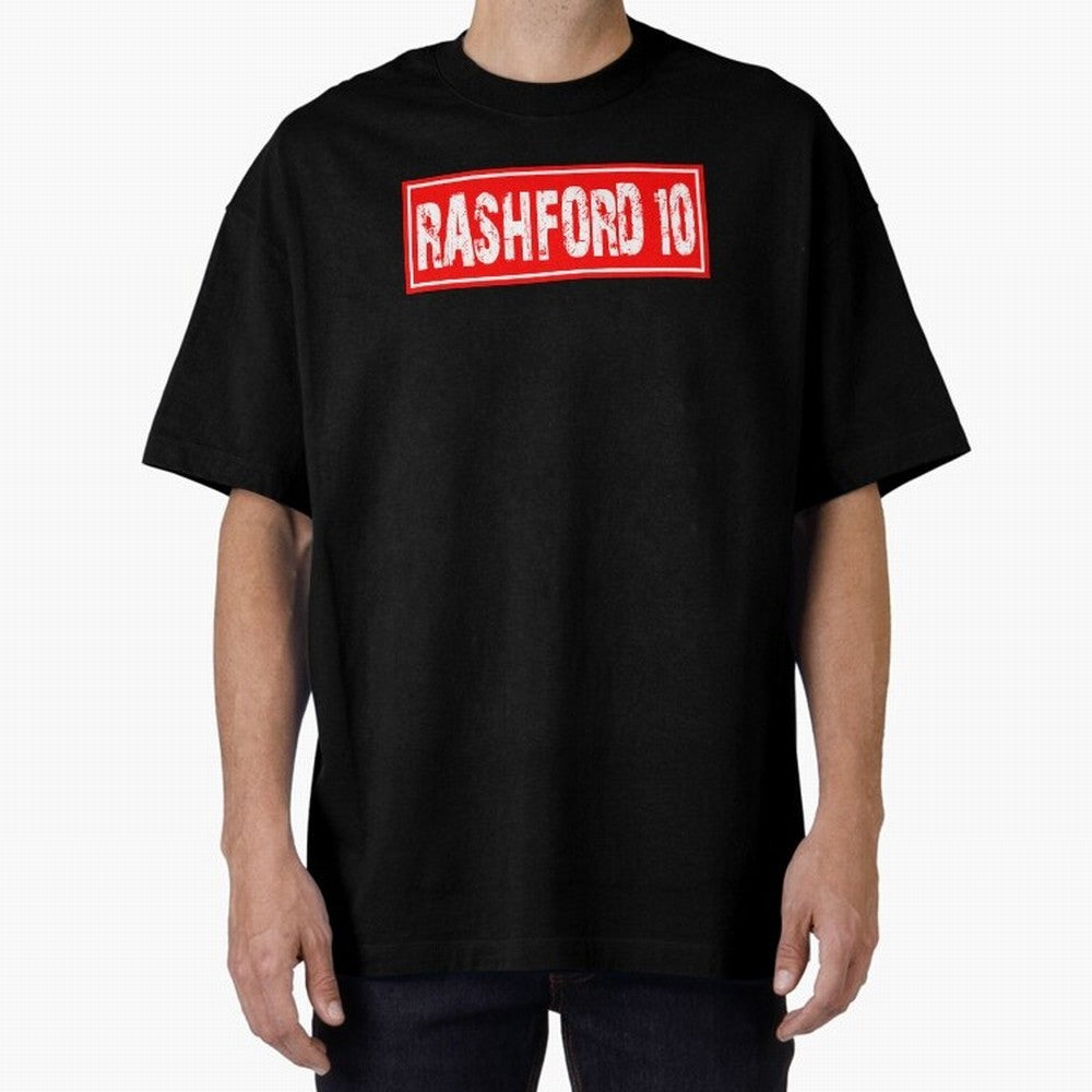Marcus Rashford Oversized T-Shirt Represent Fans Who Live for Global Football Passion for FIFA World Cup 2026, Capturing CR7, Germany, Football History, Final Match Energy, Crowd Noise and Once in a Lifetime Moments; Perfect for People Who Love