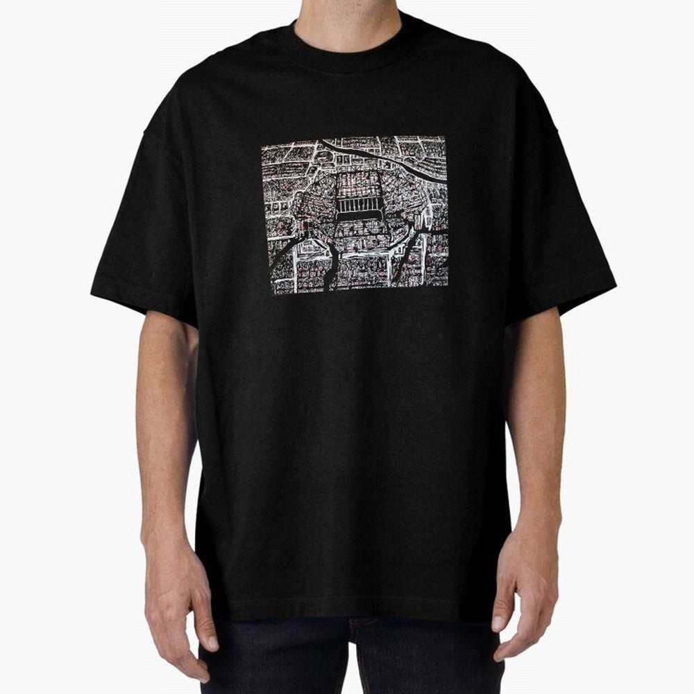 Old Trafford Oversized T-Shirt Experience Global Football Passion for FIFA World Cup 2026, Capturing Messi, Neymar and Mbappe, England, Soccer Culture, Superstar Moments, National Team Dreams and Competitive Fire; Great for Watch Parties, Sports