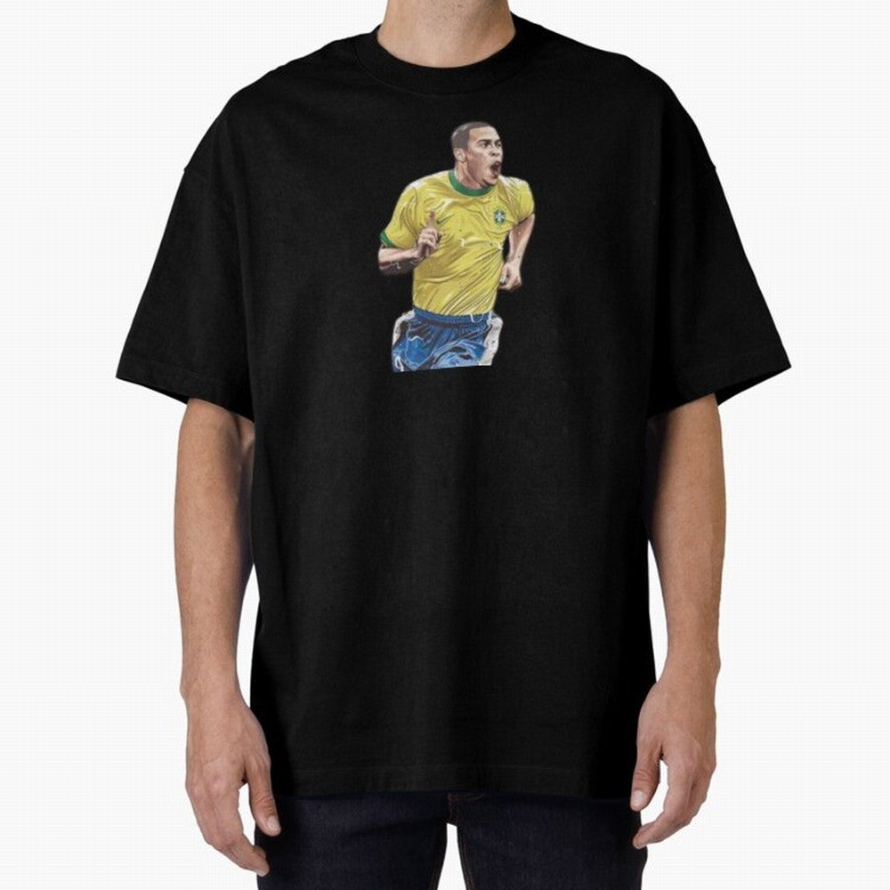 Ronaldo Oversized T-Shirt Carry the Colors and Pride of FIFA World Cup 2026 USA Canada Mexico Spirit, Inspired by Brazil, Portugal and Argentina, Mbappe, Soccer Culture, Superstar Moments, National Team Dreams and Competitive Fire; Great for