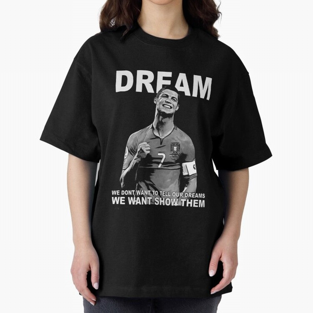 christiano ronaldo Oversized T-Shirt Fuel Your Fan Pride for FIFA World Cup 2026 USA Canada Mexico Driven by Neymar, Argentina Energy, Tournament Hype, Historic Matchups, Family Viewing Parties and Global Sports Pride; Made for Collectors Who Enjoy