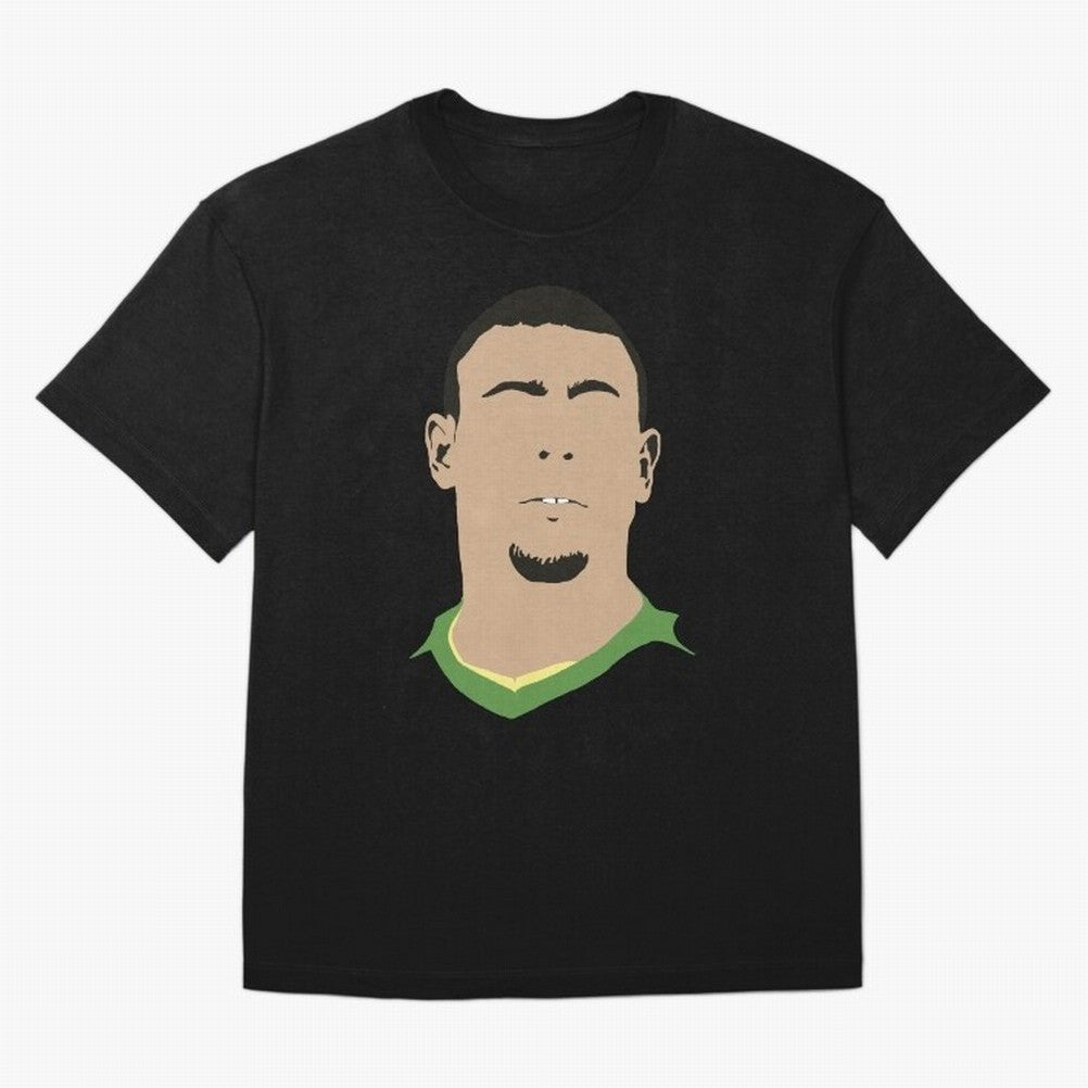 Brazilian Ronaldo Oversized T-Shirt Show Match Day Excitement for Global Football Passion for FIFA World Cup 2026, Highlighting Messi, Germany, Goal Celebration Energy, Supporter Heritage, Football Icons and Worldwide Tournament Joy; Perfect for