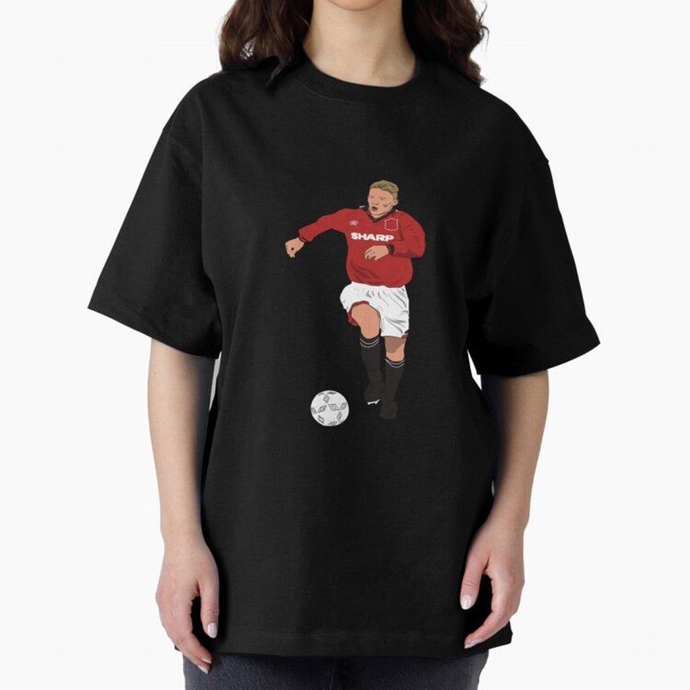 Scott McTominay 95_96 Kit Oversized T-Shirt Celebrate Every Goal in FIFA World Cup 2026 Group Stage for Fans of CR7 and Messi and Argentina and Brazil, Bringing Goal Celebration Energy, Supporter Heritage, Football Icons and Worldwide Tournament