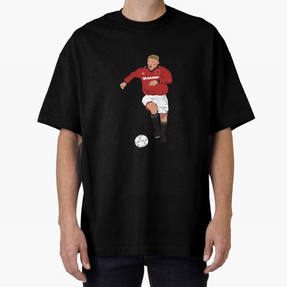 Scott McTominay 95_96 Kit Oversized T-Shirt Celebrate Every Goal in FIFA World Cup 2026 Group Stage for Fans of CR7 and Messi and Argentina and Brazil, Bringing Goal Celebration Energy, Supporter Heritage, Football Icons and Worldwide Tournament
