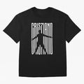 Christiano Ronaldo Icon black Jersey 2023 Oversized T-Shirt Remember the FIFA World Cup 2026 Journey through Neymar, Haaland and Cristiano Ronaldo Highlights, Brazil, Portugal and Argentina Pride, Match Day Excitement, Supporter Culture, Golden