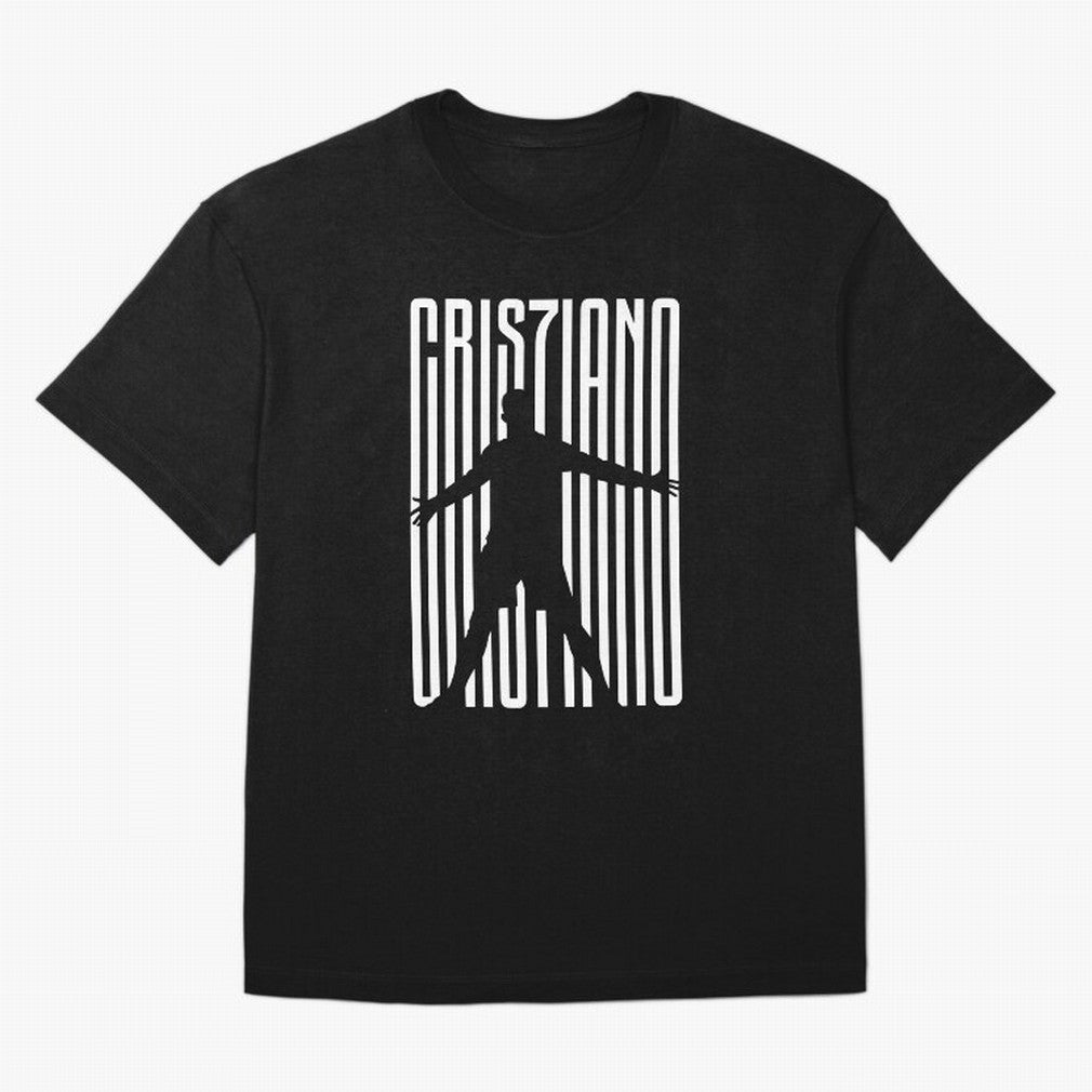 Christiano Ronaldo Icon black Jersey 2023 Oversized T-Shirt Remember the FIFA World Cup 2026 Journey through Neymar, Haaland and Cristiano Ronaldo Highlights, Brazil, Portugal and Argentina Pride, Match Day Excitement, Supporter Culture, Golden