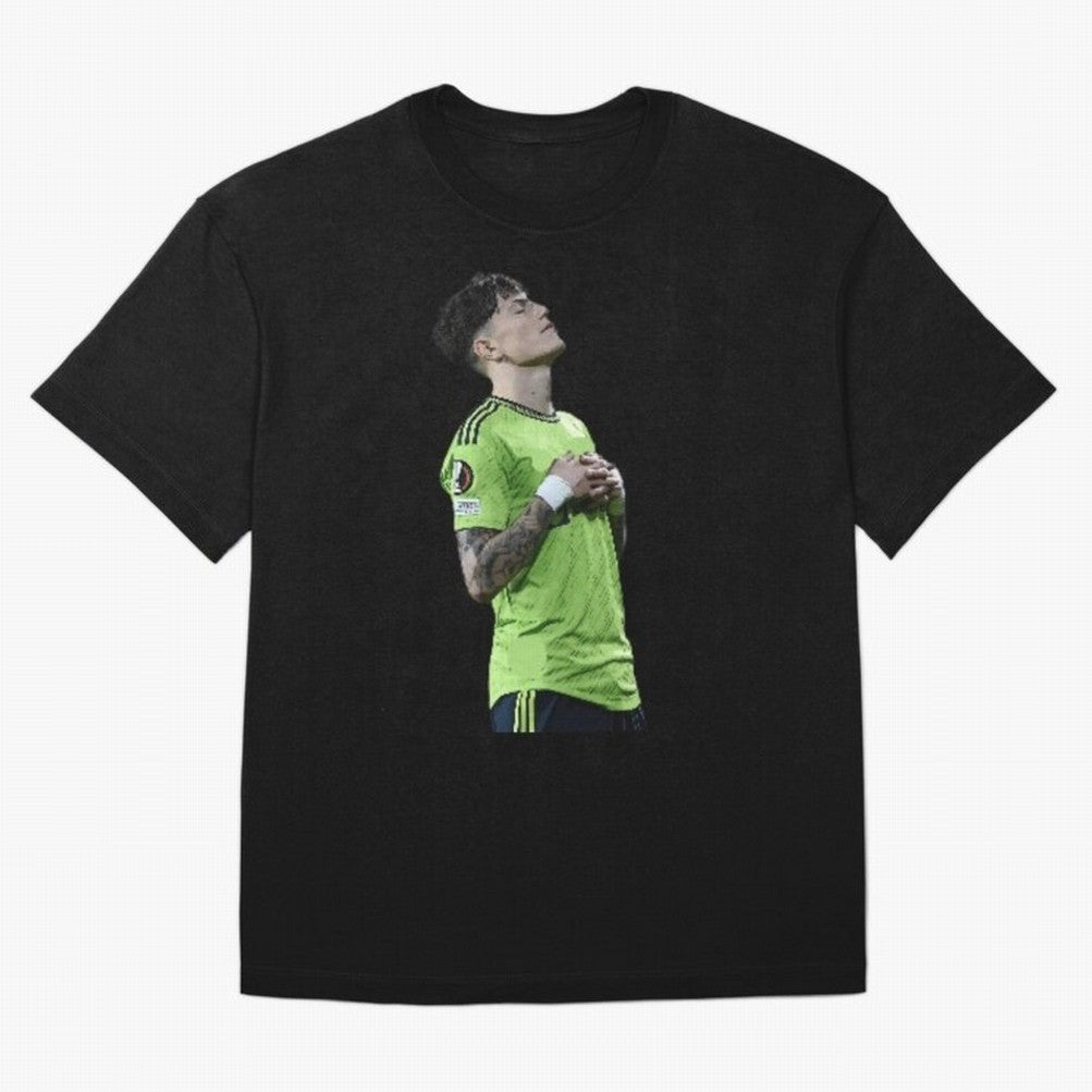 Garnacho Inner Peace Celebration Oversized T-Shirt Make Every Kick Count in FIFA World Cup 2026 for Fans of Messi and Cristiano Ronaldo and Portugal, Bringing Goal Celebration Energy, Supporter Heritage, Football Icons and Worldwide Tournament Joy;