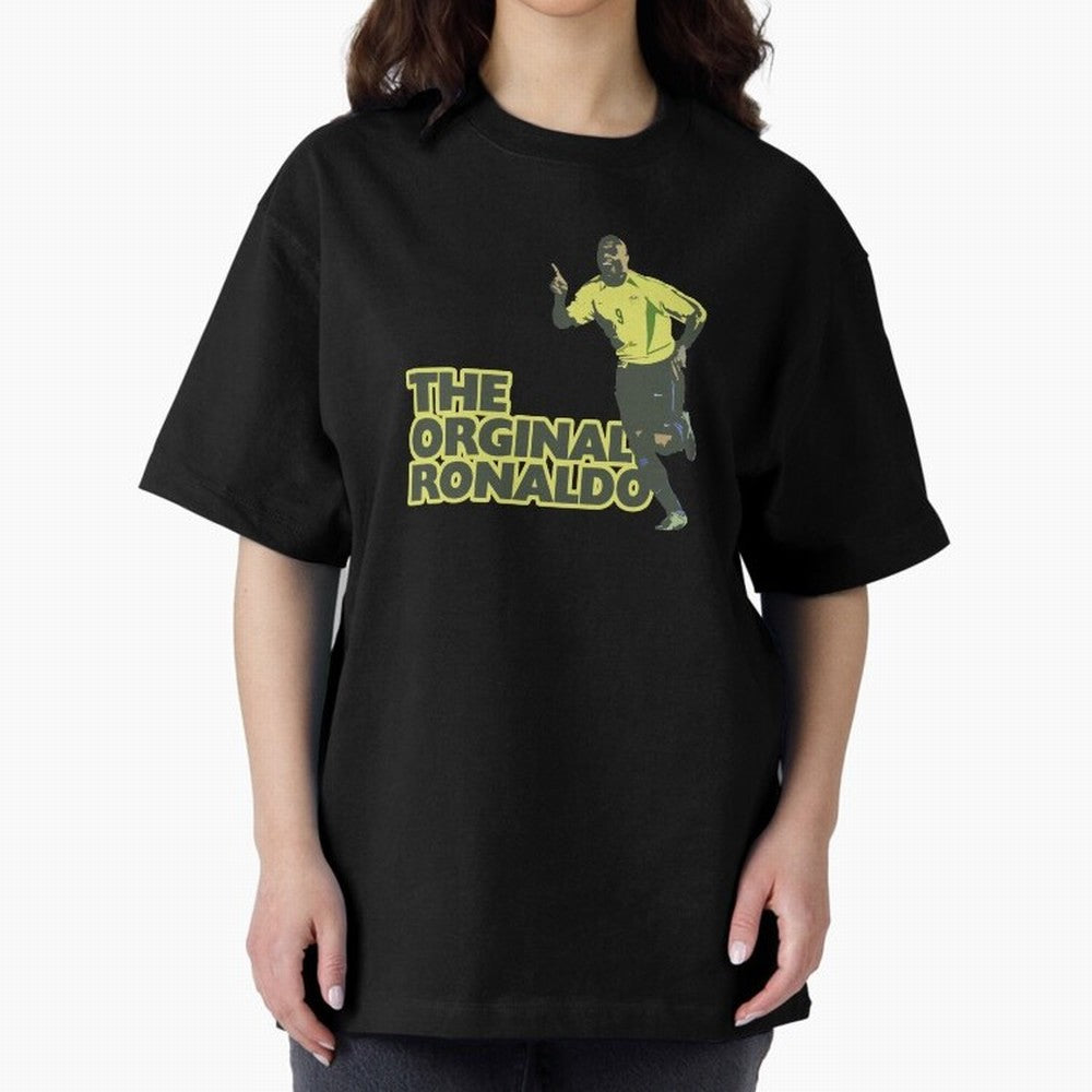 The Orginal Ronaldo Oversized T-Shirt Bring Stadium Energy to Match Day Hype around FIFA World Cup 2026 USA Canada Mexico, Mbappe, Germany, Champion Mindset, Group Stage Buzz, Knockout Tension and Passionate Fan Culture; Ideal for Fans Who Follow