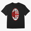 AC Milan Classic . Oversized T-Shirt Stand with Match Day Hype around FIFA World Cup 2026 Group Stage, CR7 and Messi, Argentina and Brazil, Global Supporter Spirit, Legendary Goals, National Colors and Tournament Celebration; Made for Die Hard
