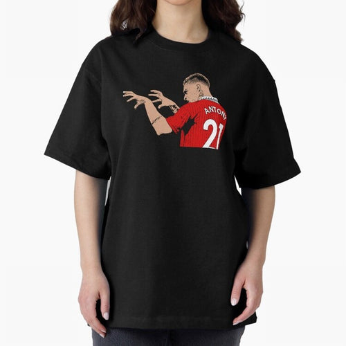 Antony Oversized T-Shirt Wear the Spirit of Global Football Passion for FIFA World Cup 2026 Group Stage, Made for Messi, Germany, Tournament Hype, Historic Matchups, Family Viewing Parties and Global Sports Pride; Great for Watch Parties, Sports