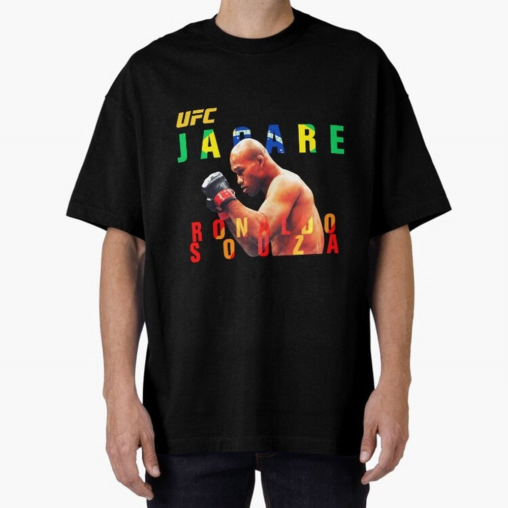 Ronaldo Jacare Souza MMA UFC 256 Oversized T-Shirt Fuel FIFA World Cup 2026 Group Stage for Fans of Messi, Neymar and Mbappe and Argentina, Bringing Stadium Chants, National Pride, Trophy Dreams and Unforgettable Football Memories; Created for