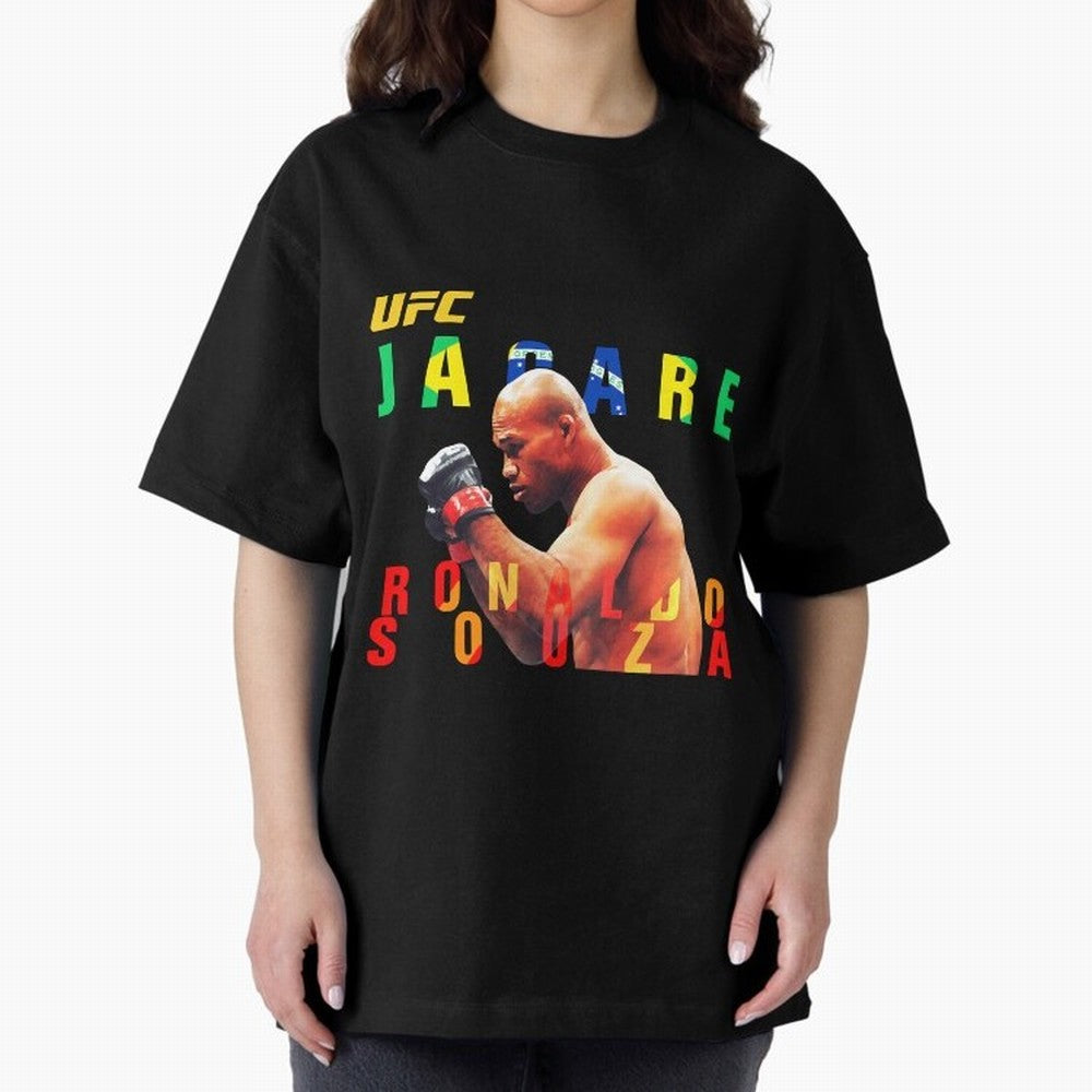 Ronaldo Jacare Souza MMA UFC 256 Oversized T-Shirt Fuel FIFA World Cup 2026 Group Stage for Fans of Messi, Neymar and Mbappe and Argentina, Bringing Stadium Chants, National Pride, Trophy Dreams and Unforgettable Football Memories; Created for