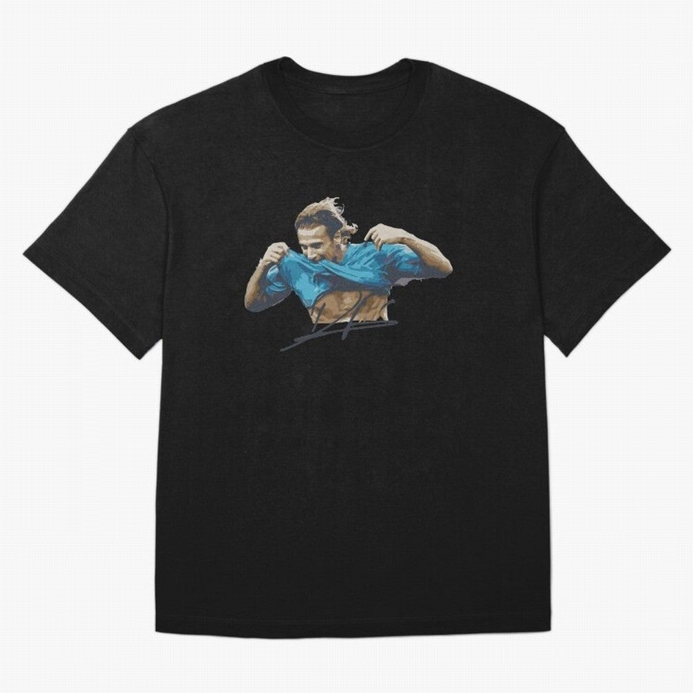 Diego Forlan Football Legends Oversized T-Shirt Honor the Football Icons of FIFA World Cup 2026 Group Stage Centered on Neymar, Haaland and Cristiano Ronaldo, Portugal Energy, Champion Mindset, Group Stage Buzz, Knockout Tension and Passionate Fan
