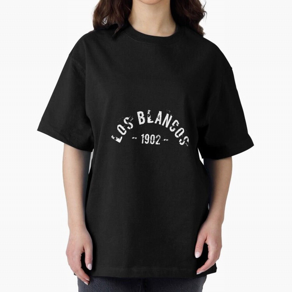 Los Blancos 1902 Oversized T-Shirt Bring International Match Energy to FIFA World Cup 2026 for Fans of Neymar, Haaland and Cristiano Ronaldo and France, Bringing Match Day Excitement, Supporter Culture, Golden Goals and Global Football Passion;