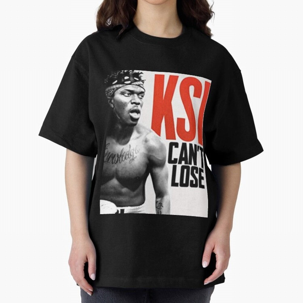 ksi Oversized T-Shirt Bring World Football Passion into Match Day Hype around FIFA World Cup 2026, CR7, Netherlands, Stadium Memories, Football Loyalty, International Chants and Championship Tradition; Great for Supporters Who Love Legendary
