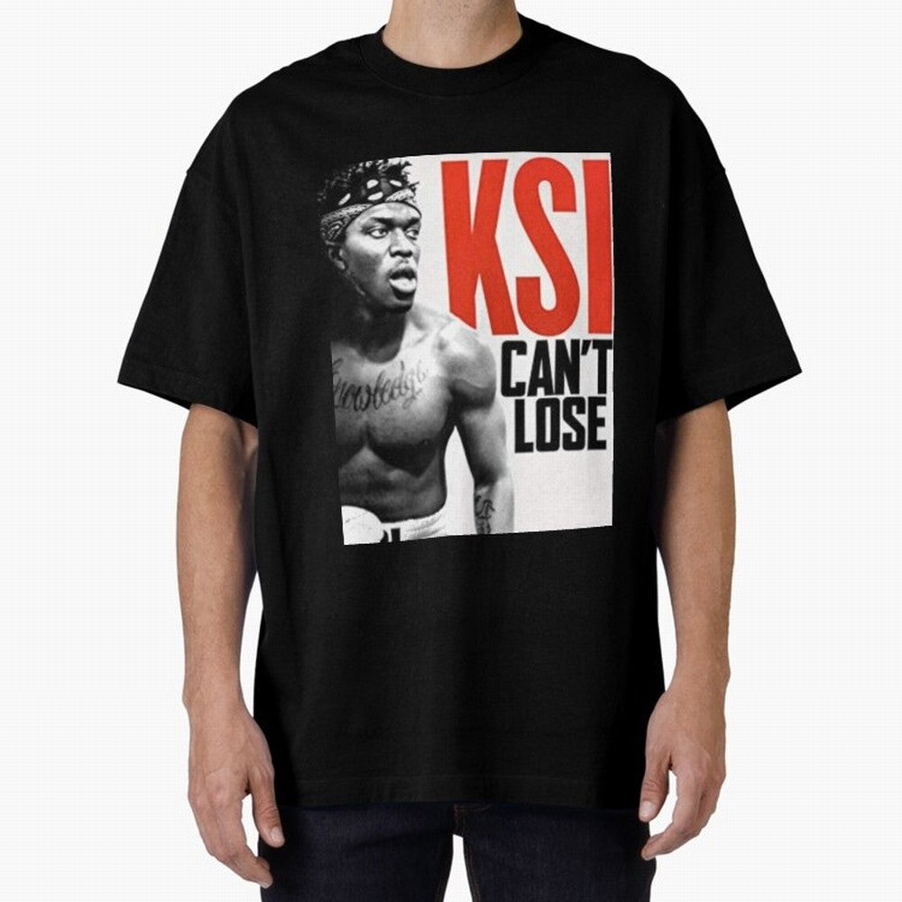 ksi Oversized T-Shirt Bring World Football Passion into Match Day Hype around FIFA World Cup 2026, CR7, Netherlands, Stadium Memories, Football Loyalty, International Chants and Championship Tradition; Great for Supporters Who Love Legendary