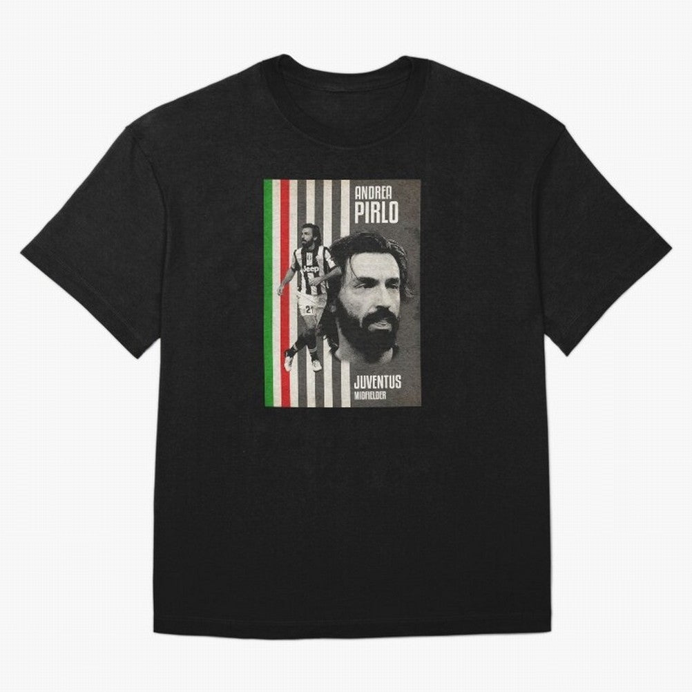 andrea pirlo juventus midfielder Oversized T-Shirt Carry the Colors and Pride of Match Day Hype around FIFA World Cup 2026, Neymar, Argentina and Brazil, Championship Spirit, Famous Goals, Roaring Crowds and International Football Unity; Made for