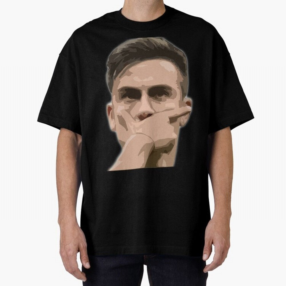 Dybala Oversized T-Shirt Join FIFA World Cup 2026 USA Canada Mexico for Fans of CR7 and Argentina, France and Brazil, Bringing Stadium Memories, Football Loyalty, International Chants and Championship Tradition; Perfect for Supporters Who Want Bold