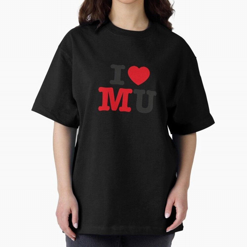I Love Manchester Oversized T-Shirt Celebrate Global Passion for FIFA World Cup 2026 USA Canada Mexico for Fans of Neymar and Spain and Netherlands, Bringing Match Day Excitement, Supporter Culture, Golden Goals and Global Football Passion; Ideal