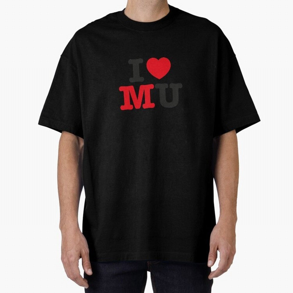 I Love Manchester Oversized T-Shirt Celebrate Global Passion for FIFA World Cup 2026 USA Canada Mexico for Fans of Neymar and Spain and Netherlands, Bringing Match Day Excitement, Supporter Culture, Golden Goals and Global Football Passion; Ideal