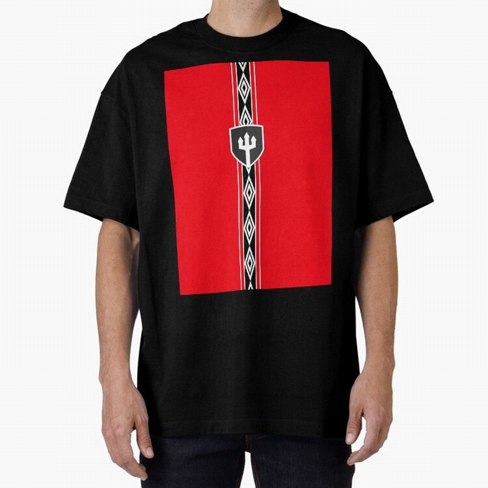 Unofficial Manchester United Treble Winning Jersey Oversized T-Shirt Carry the Colors and Pride of FIFA World Cup 2026 USA Canada Mexico Made for Mbappe and Neymar, Germany Energy, Worldwide Fan Energy, Dramatic Goals, Stadium Lights and