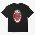 milan black n red Oversized T-Shirt Remember Iconic Moments from Match Day Hype around FIFA World Cup 2026 Group Stage, Cristiano Ronaldo, Argentina and Brazil, Football Festival Excitement, Trophy Ambitions, Country Rivalries and Star Player Buzz;