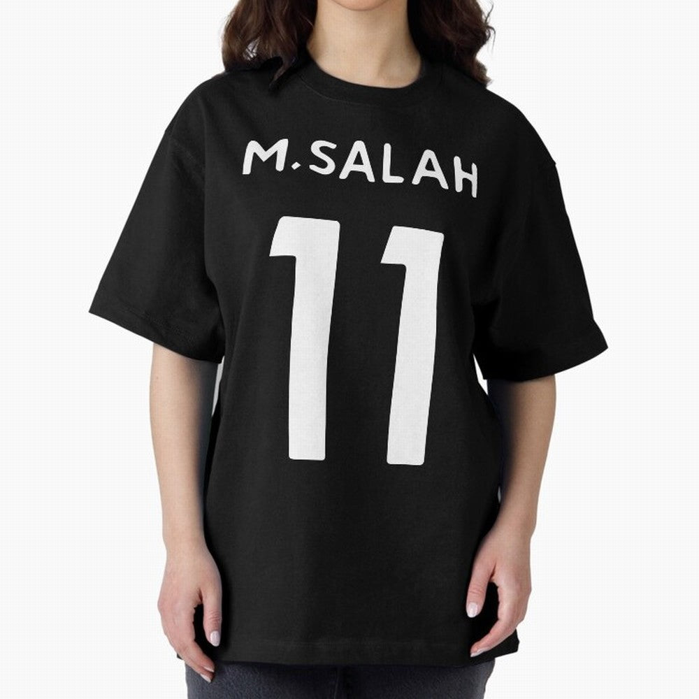 Mo Salah Oversized T-Shirt Enjoy the Biggest Football Party of Global Football Passion for FIFA World Cup 2026 Group Stage, Centered on Messi and Cristiano Ronaldo, England, Match Day Excitement, Supporter Culture, Golden Goals and Global Football