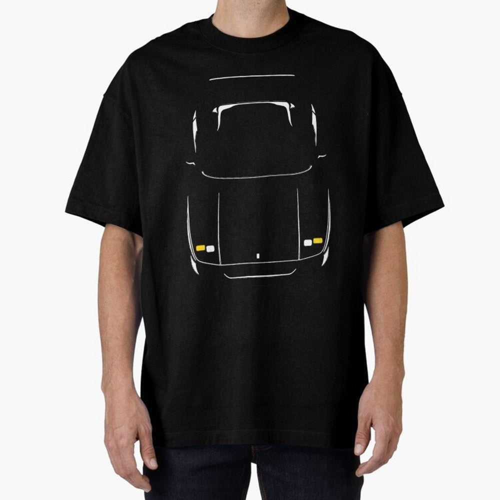 Ferrari F40 F40 Simple Body Cut Oversized T-Shirt Feel International Energy from Global Football Passion for FIFA World Cup 2026, Connected to Haaland and Mbappe, Spain, Supporter Pride, Iconic Celebrations, Legendary Names and Global Match Day