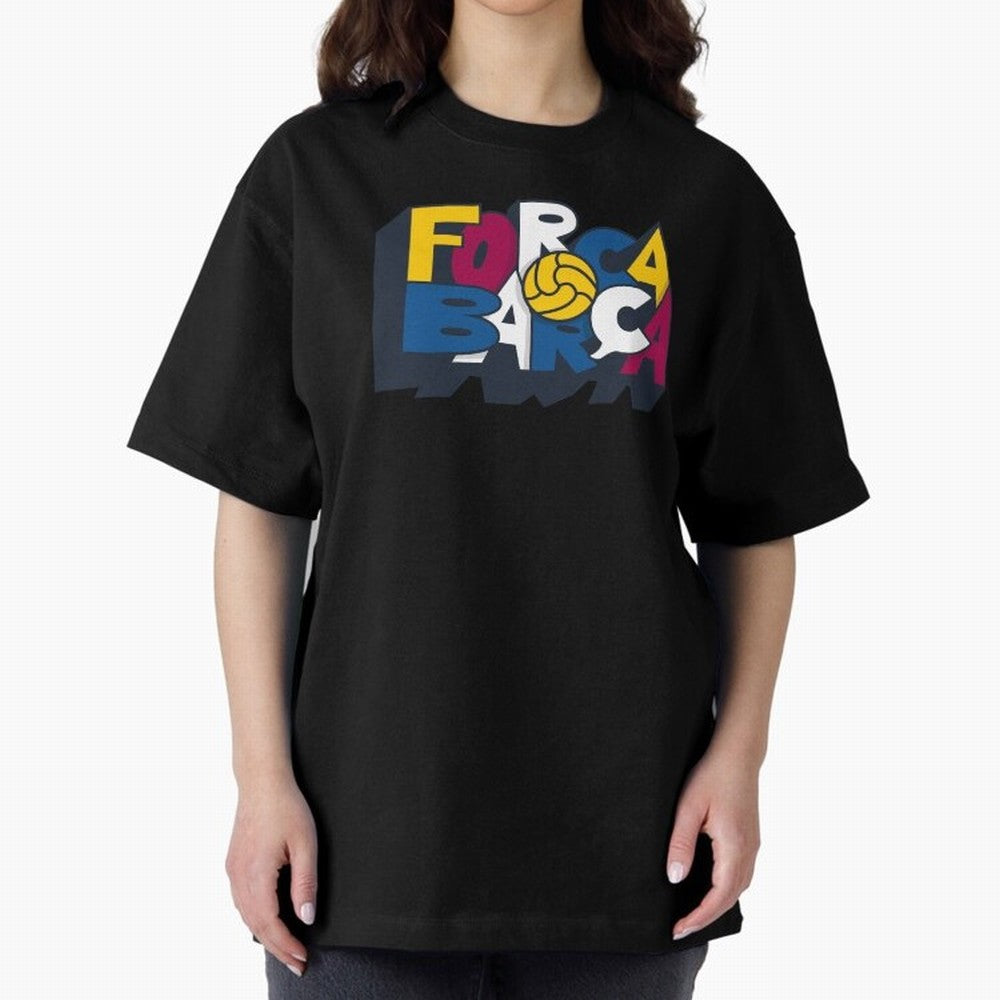 Forca Barca Classic T-Shirt Build FIFA World Cup 2026 USA Canada Mexico Spirit, Built around Spain, Cristiano Ronaldo, Vintage Soccer Flavor, Modern Football Stars, National Flags and Final Night Emotion; Ideal for Football Dads, Football Moms,